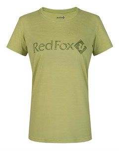 Футболка Wordmark Женская Red fox