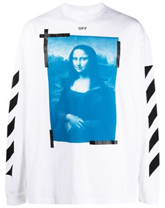 Футболка с принтом Mona Lisa и логотипом Arrows Off-white