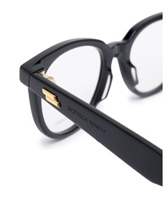 Очки в круглой оправе Bottega veneta eyewear