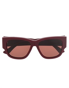 Солнцезащитные очки в квадратной оправе Bottega veneta eyewear