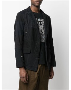 Однобортный пиджак с заостренными лацканами Greg lauren
