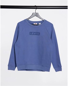 Синий свитшот с логотипом Levi's®
