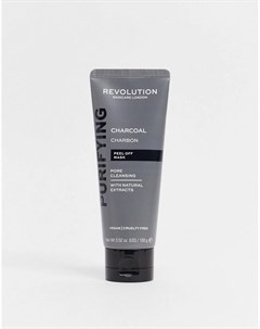 Очищающая угольная маска пилинг Skincare Pore Cleansing Charcoal Peel Off Mask Revolution