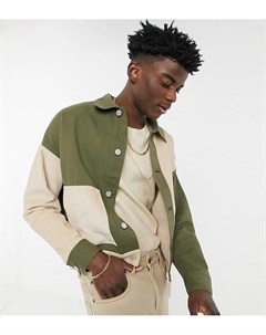 Вельветовая куртка в стиле пэчворк Inspired Reclaimed vintage