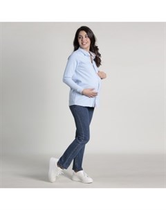 Джинсы прямого кроя для беременных Oh Ma синий Mothercare