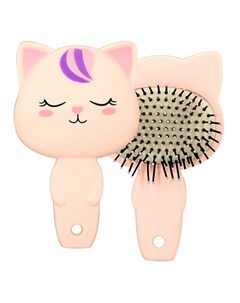 Расческа для волос котик розовый Miss pinky