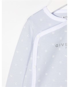 Комбинезон для новорожденного с логотипом Givenchy kids