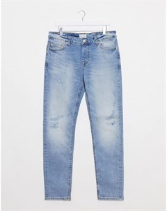 Голубые узкие джинсы Only & sons