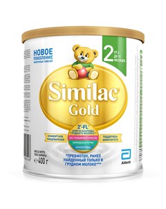 Молочная смесь Gold 400 г 6 12 месяцев Similac