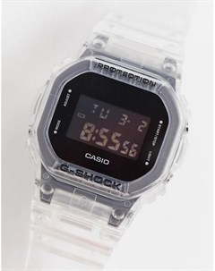 Цифровые часы в стиле унисекс с прозрачным ремешком G Shock GM 5600SG 9ER Casio
