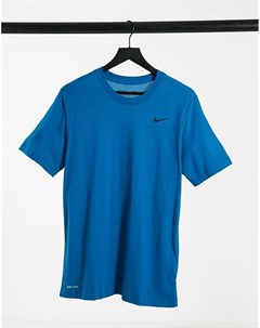 Синяя футболка Dry Nike training
