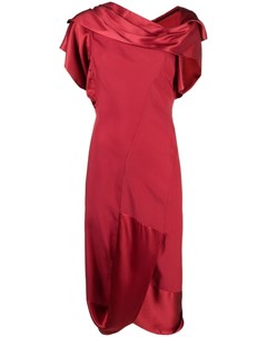Платье асимметричного кроя с воротником хомутом Vivienne westwood