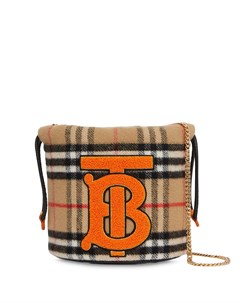 Сумка на плечо в клетку Vintage Check Burberry kids