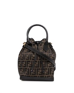 Сумка с кулиской и узором Zucca Fendi pre-owned