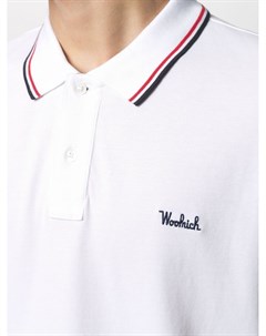 Рубашка поло с вышитым логотипом Woolrich