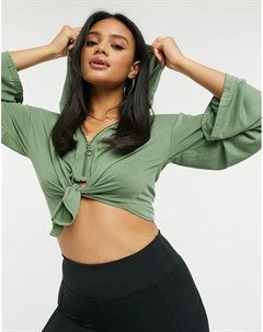 Худи для йоги на молнии Asos 4505