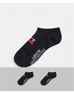 Набор из 2 пар черных спортивных носков Levi's®