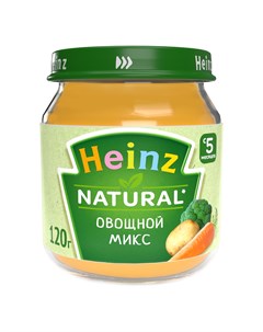 Пюре овощной микс 120 г с 5 месяцев Heinz