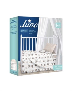 Комплект постельного белья Juno Ёжики с наволочкой 40х60см Отк
