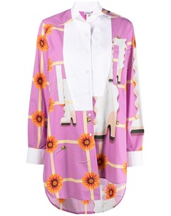 Блузка с цветочным узором Loewe