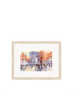 Картина Париж Осень Olga glazunova
