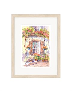Картина Цветочный домик Olga glazunova