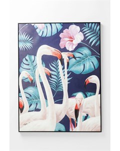Картина Flamingo 122х92 см Kare