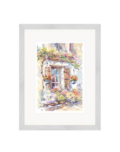 Картина Цветочный домик Olga glazunova