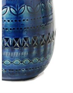 Ваза Rimmini Blu 36 см Bitossi ceramiche