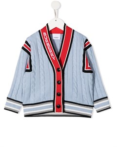 Кардиган фактурной вязки Burberry kids