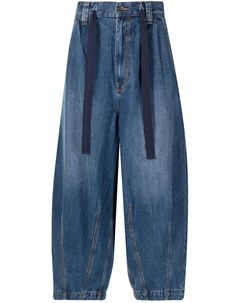Укороченные джинсы широкого кроя Five cm