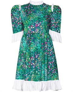 Платье Spring Prairie с цветочным принтом и оборками Batsheva