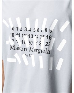 Футболка оверсайз с логотипом Maison margiela