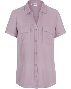 Блузка с накладными карманами Bonprix