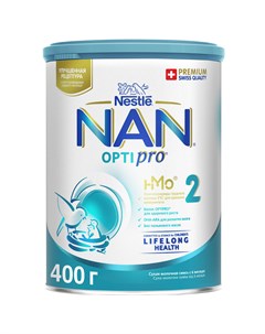 Молочная смесь Optipro 400 г 6 12 месяцев Nan