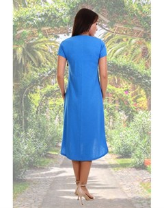 Платье трикотажное Анитра синее рр Инсантрик
