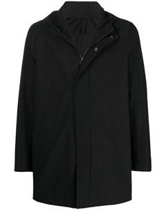 Однобортное пальто с капюшоном Harris wharf london