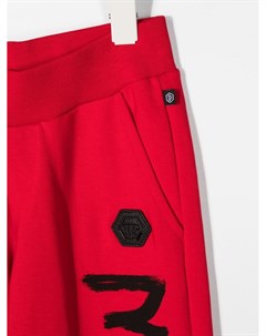 Спортивные брюки с логотипом Philipp plein junior