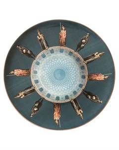 Керамическая тарелка с узором 28 см Les-ottomans