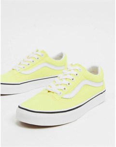 Желтые кроссовки Neon Old Skool Vans