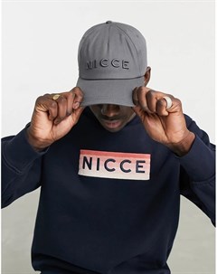 Серая кепка с логотипом Argon Nicce