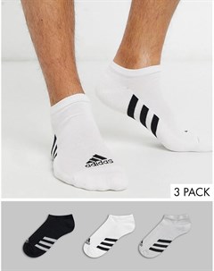 3 пары невидимых носков разных цветов Adidas golf