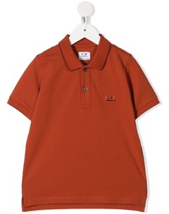 Рубашка поло с нашивкой логотипом C.p. company kids