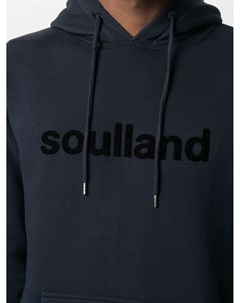 Худи с кулиской и логотипом Soulland