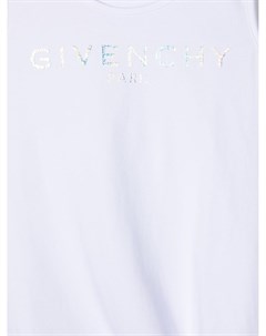 Топ без рукавов с логотипом Givenchy kids