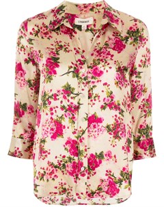 Рубашка с цветочным принтом L'agence