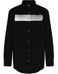 Джинсовая рубашка с логотипом Givenchy