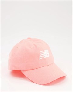Розовая кепка с логотипом New balance