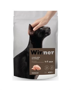 Сухой корм для кошек с мочекаменной болезнью 400 г Мираторг