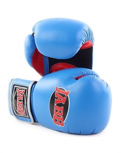 Боксерские перчатки JE 2010L синий красный 10 oz Jabb